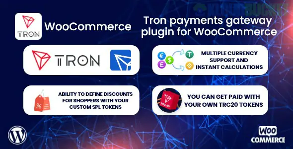TronPay WooCommerce - Tron Payments Gateway Plugin 1.0.2