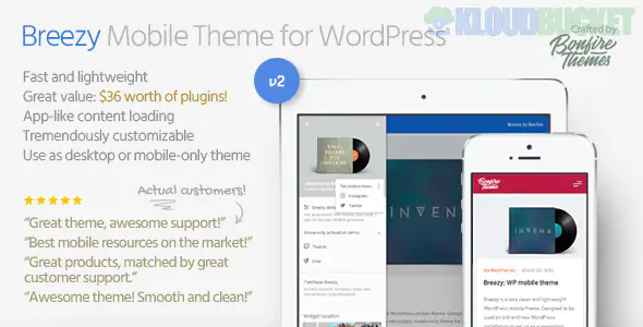 Breezy Theme Mobile Theme for WordPress 1.8.0