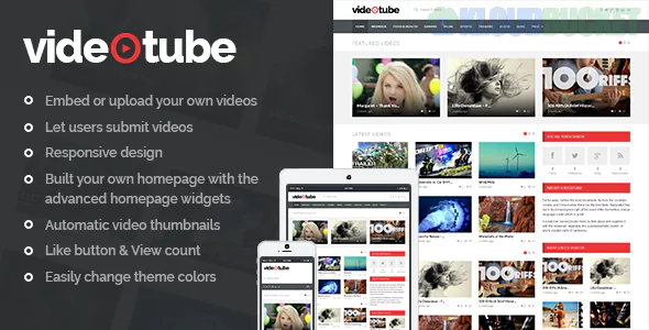 VideoTube | A Responsive Video WordPress Theme 3.4.6
