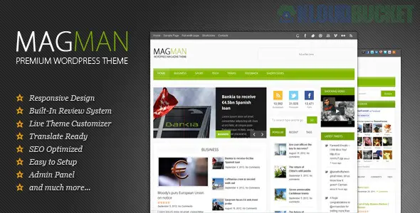 MagMan Magazine - News Magazine Theme 1.5