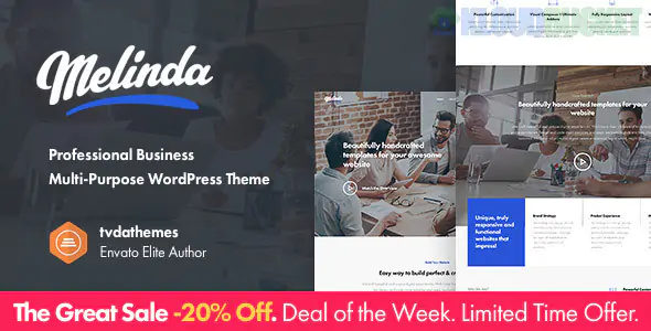 Melinda - Professional Business Multi-Purpose WordPress Theme 1.1.2