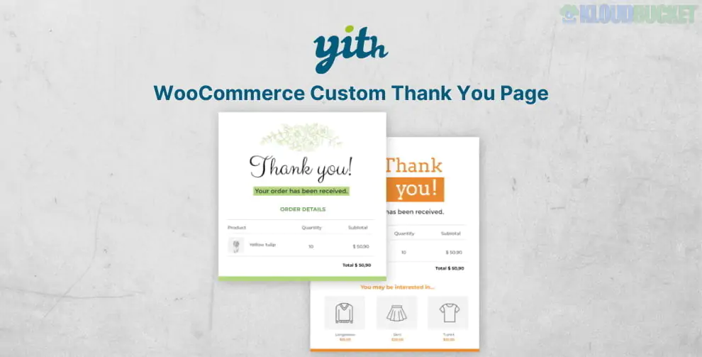 YITH WooCommerce Custom Thank You Page 3.11.0