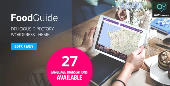 FoodGuide - Restaurant & Bars Directory WordPress Theme 3.0.0