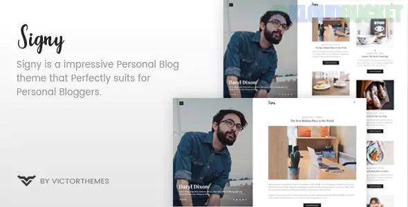 Signy - A Personal Blog WordPress Theme 1.9.1
