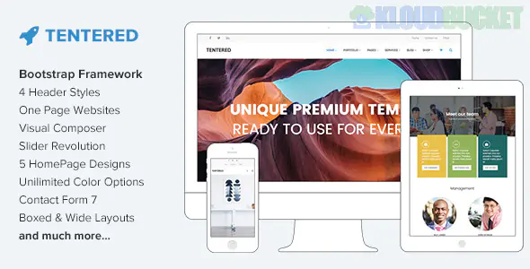 Tentered - Multi Purpose WordPress Theme 2.3