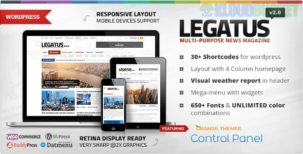 Legatus - Responsive News/Magazine Theme