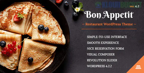 Bon Appetit - Restaurant WordPress Theme 5.1.1