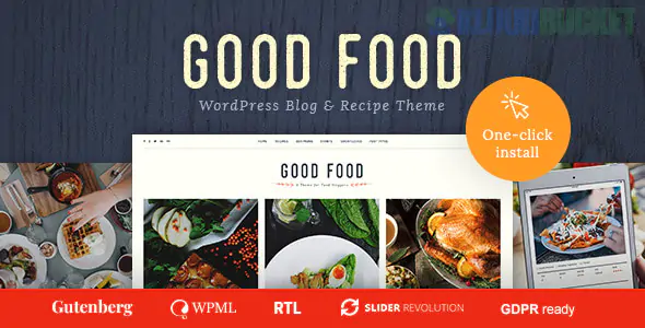 Good Food Theme | Recipe Magazine & Culinary Blog Theme 1.2.7