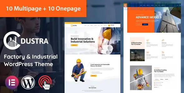 Dustra - Factory Industrial WordPress Theme 1.5.7