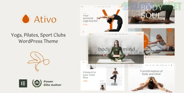 Ativo - Pilates Yoga WordPress Theme 28.0
