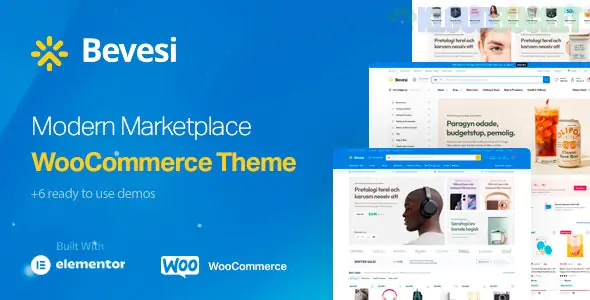 Bevesi - Multi-Vendor and Marketplace WooCommerce Theme 1.1.1