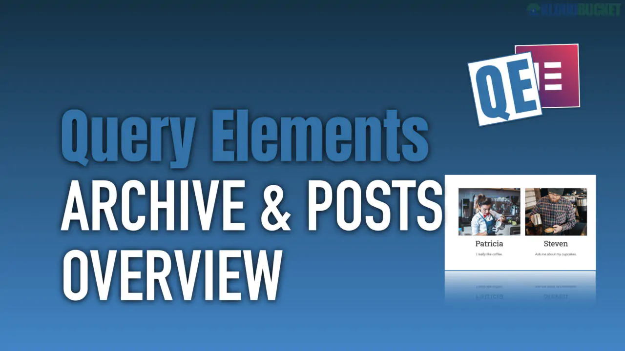 Query Elements - Work with queries directly in Elementor 1.1.0