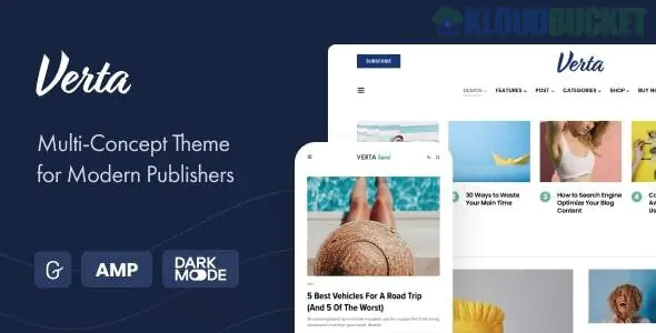 Verta - Multi-Concept WordPress Theme for Modern Publishers 1.1.1