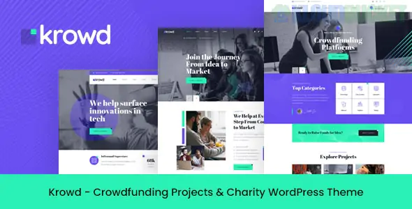 Krowd - Crowdfunding & Charity WordPress Theme 1.4.1