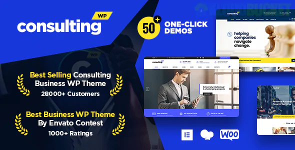 Consulting Theme | Business, Finance WordPress Theme 6.6.6