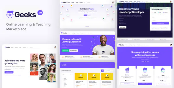 Geeks Theme | Online Learning Marketplace WordPress Theme 1.2.24