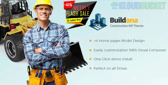 Buildana | Construction & Building WordPress Theme 1.6