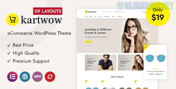Kartwow - Multipurpose WooCommerce Theme