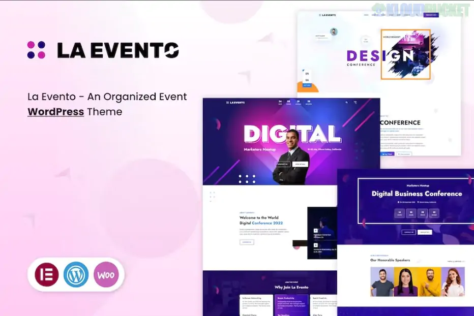 La Evento - An Organized Event WordPress Theme 1.2.0