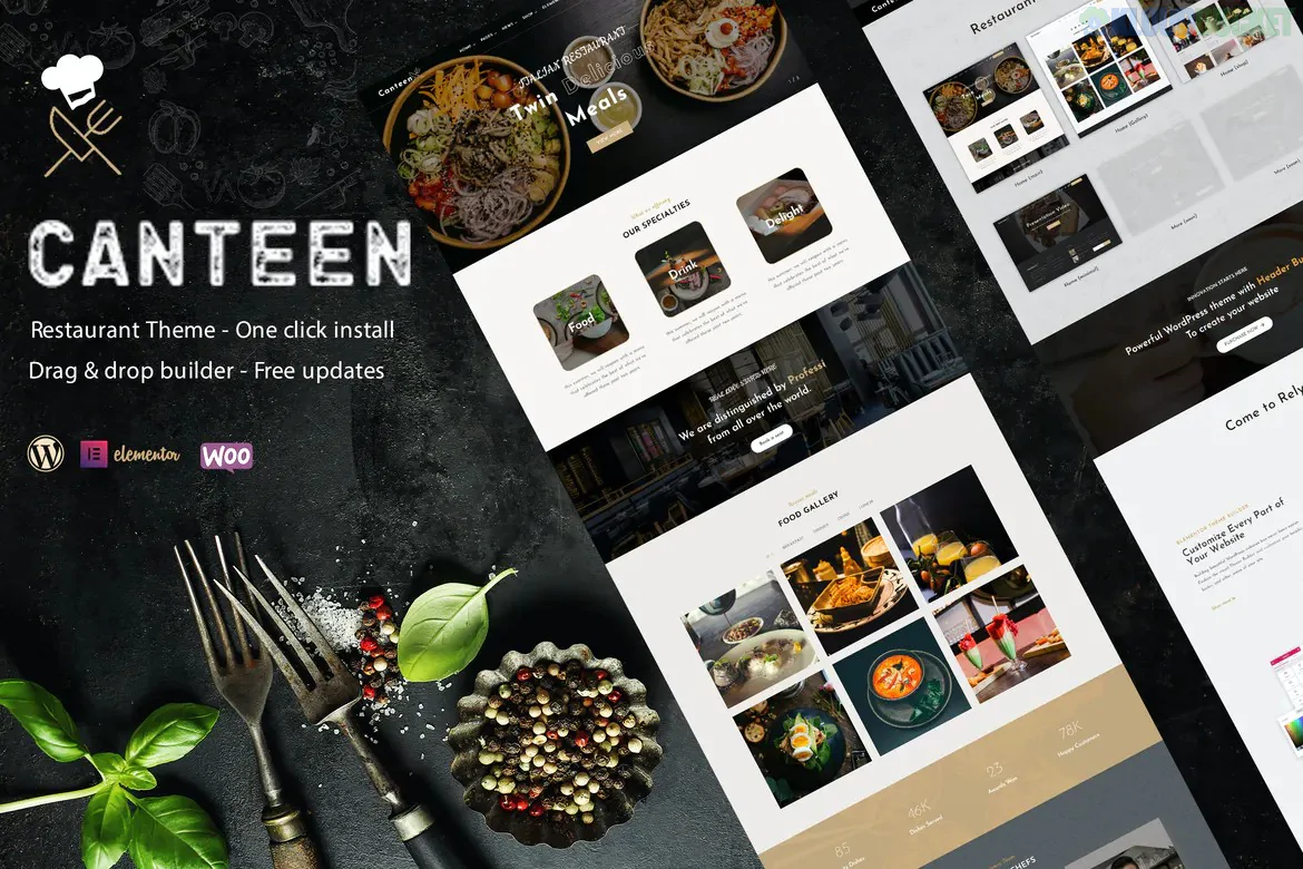 Canteen - Restaurant WordPress Theme 1.0.6