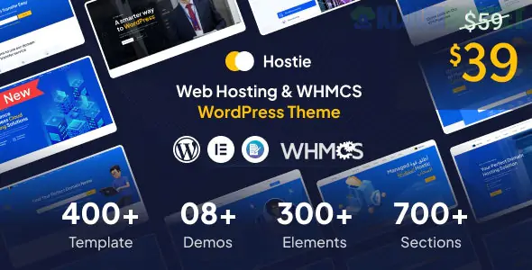 Hostie - Web Hosting & WHMCS WordPress Theme 2.2.2