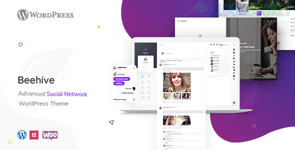 Beehive | Social Network WordPress Theme 1.4.5