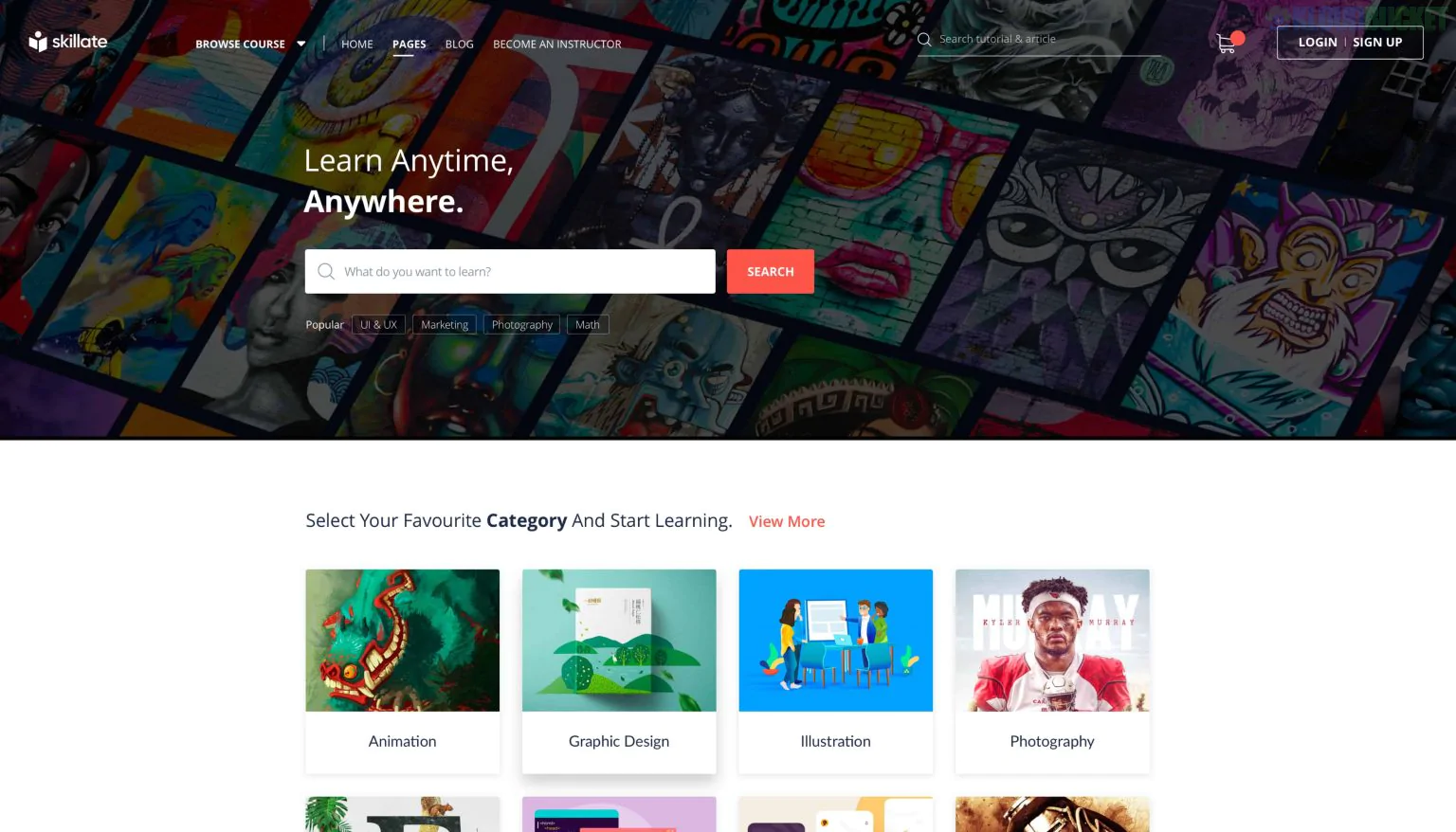 Skillate | Tutor LMS WordPress Theme by Themeum 1.3.2