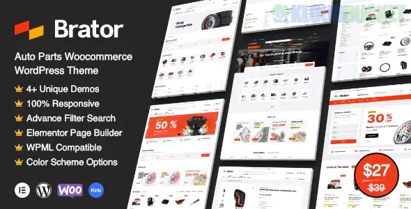Brator - Auto Parts WooCommerce WordPress Theme 2.8