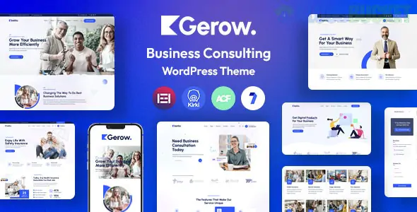 Gerow - Business Consulting WordPress Theme 1.2.1