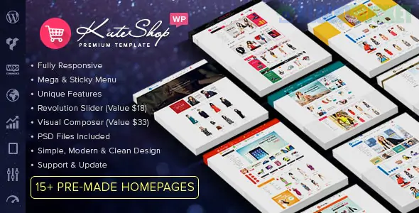 KuteShop | Multipurpose WooCommerce WordPress Theme (RTL Supported) 4.2.7