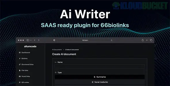 Ai Writing Assistant Image Generator Speech To Text Altumcode v1.0