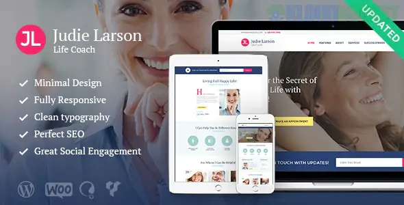 Life Coach and Psychologist Personal WordPress Theme 1.9.1