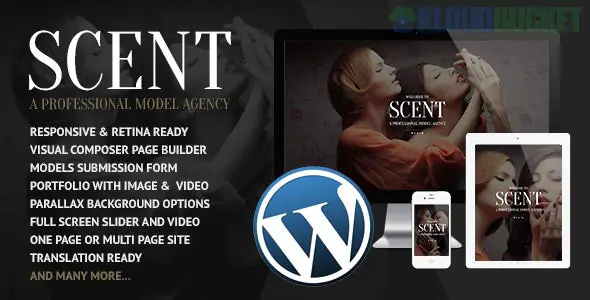 Scent - Model Agency WordPress Theme By Coffeecream 3.6.2