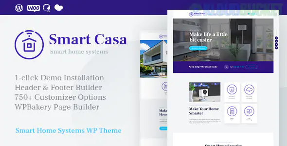 Smart Casa | Home Automation & Technologies WordPress Theme 1.0.10