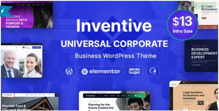 Inventive - Multi-Purpose Business WordPress Theme 1.4