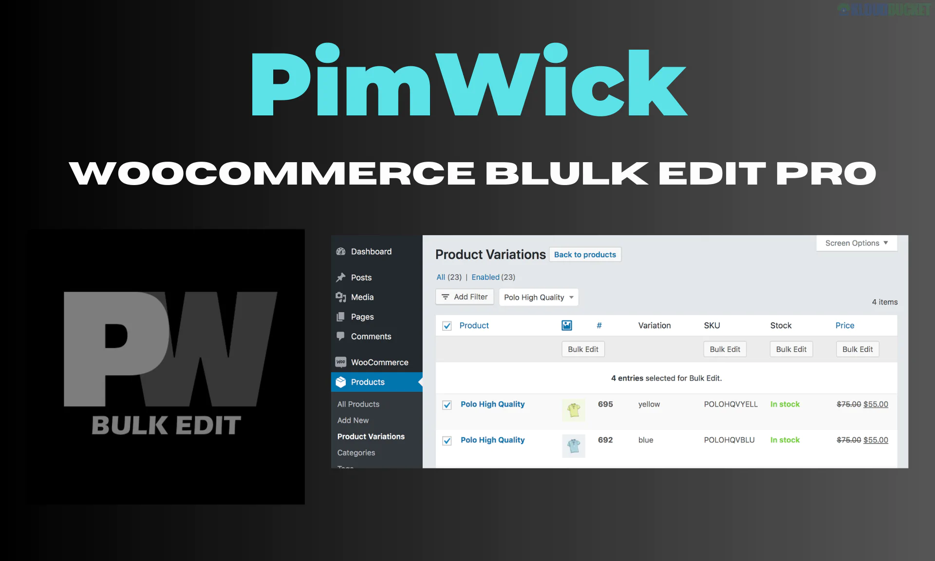 Pimwick WooCommerce Bulk Edit Pro 2.366