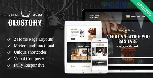 OldStory - Whisky Bar | Pub | Restaurant WordPress Theme 2.14.0