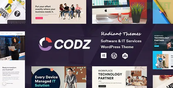 Codz - Software & IT Services WordPress Theme 1.0.6