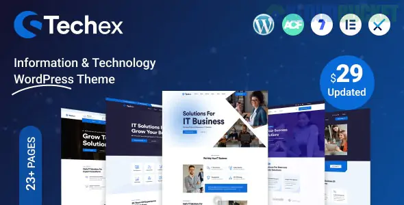Techex - IT Solutions & Technology WordPress Theme 1.0.5