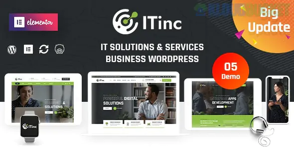 ITInc - Technology & IT Solutions WordPress Theme 4.6