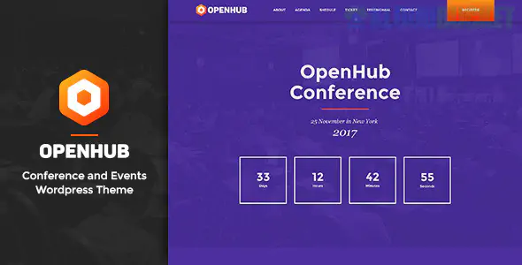 OpenHub - A Stylish Events & Conference Theme 1.4