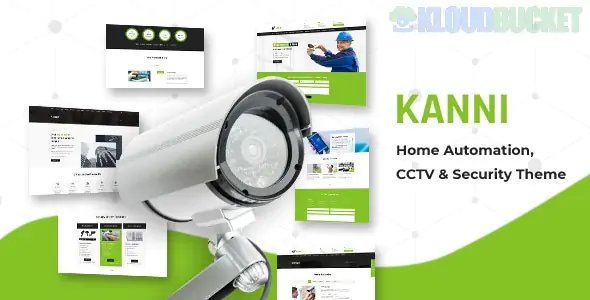 Kanni - Home Automation, CCTV Security WordPress Theme 3.5
