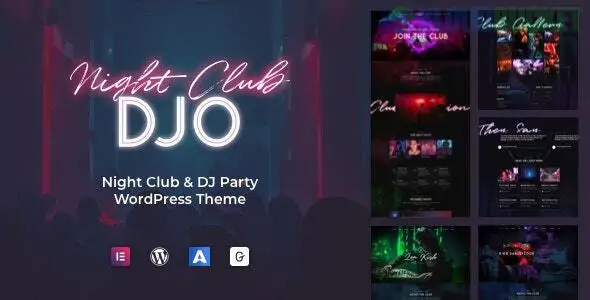 DJO - Night Club and DJ WordPress 1.1.2
