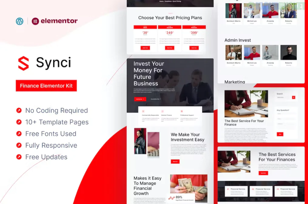 Jami - Creative Agency Elementor Template Kit