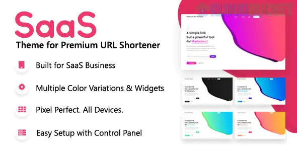 SaaS Theme for Premium URL Shortener 5.6.1