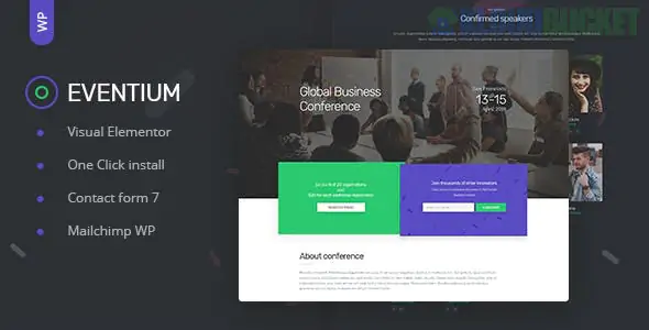 Eventium - Responsive Event WordPress Theme 1.1.2