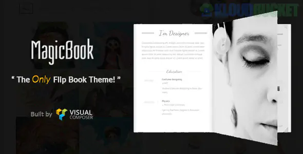 MagicBook - A 3D Flip Book WordPress Theme 1.2.5