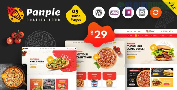 Panpie - Restaurant WordPress Theme 3.2.3