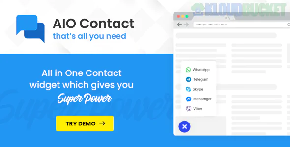 AIO Contact - All in One Contact Widget 3.0.1