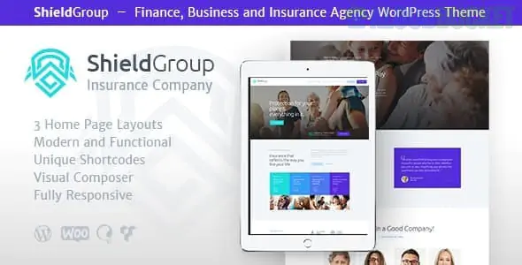 ShieldGroup | An Insurance & Finance WordPress Theme 2.9